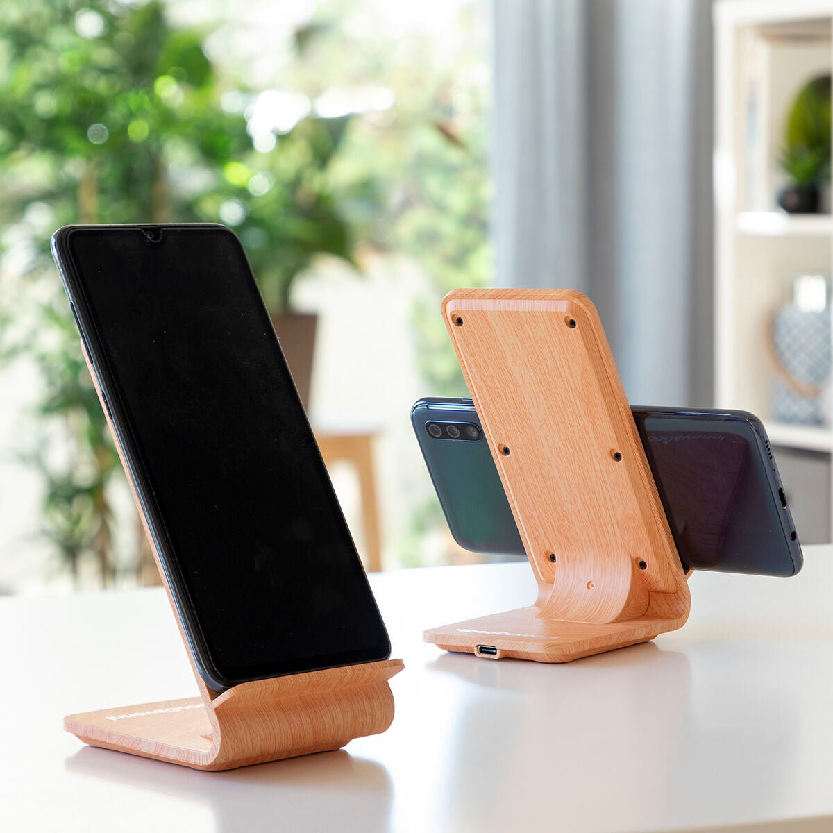 Wood Effect Wireless Charger with Stand Qistan InnovaGoods - BYAG.Electronics, Mobile communication and accessoriesInnovaGoodsBYAG.V01031958435527817305V11H148AB889F0303CC9D0B7A0AF17CB1410R7840742P2