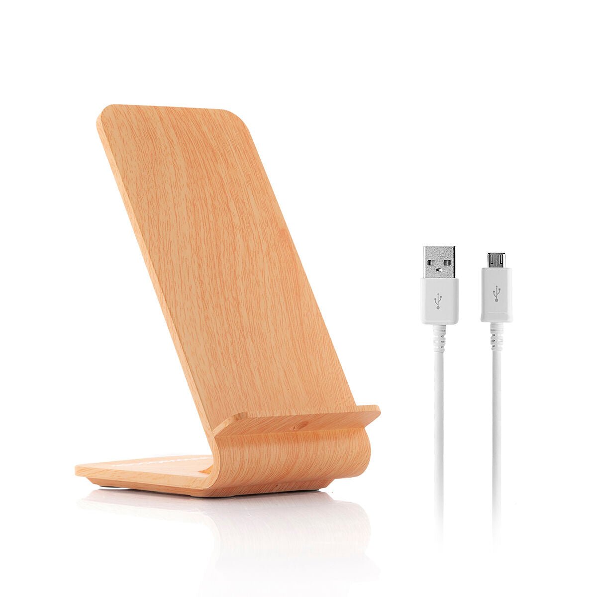 Wood Effect Wireless Charger with Stand Qistan InnovaGoods - BYAG.Electronics, Mobile communication and accessoriesInnovaGoodsBYAG.V01031958435527817305V11H2421BA29ABE148D6E2B4ADDF845330EBR7840747P7