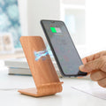 Wood Effect Wireless Charger with Stand Qistan InnovaGoods - BYAG.Electronics, Mobile communication and accessoriesInnovaGoodsBYAG.V01031958435527817305V11HFF8C3F565688682DFD02920985728D4FR7840741P1